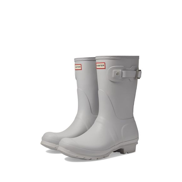 Hunter Women's Original Short Rain Boot, Patter Grey, 10 - Picture 1 of 1